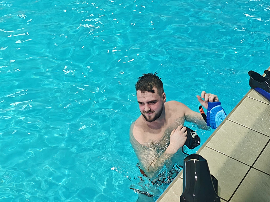 Hokej pod wodą Walenie Siemianowice Śląskie Trening 17 I 2026